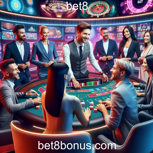Descubra o Excitante Mundo do Live Casino na Bet8